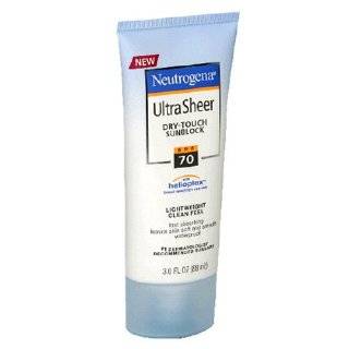   Ultra Sheer Dry Touch Sunblock with Helioplex, SPF 70, 3 Ounce