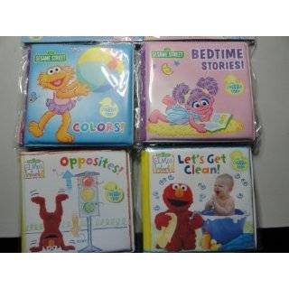 Sesame Street® Bath Time Bubble Books Featuring the Elmo, Grover, Big 