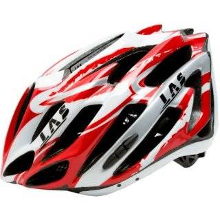 LAS Istrion Cycling Helmet Red/White One Size Sports