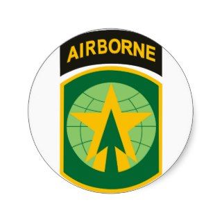 16th MP Brigade Airborne Patch Stickers
