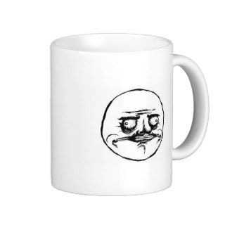 Meme Face Coffee Mugs