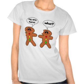 gingerbread man tee shirts
