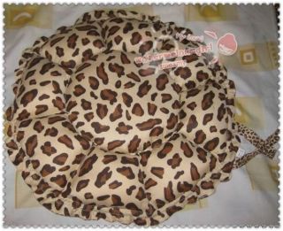 Leopard Print Reversible Pet Dog Cat Bed Mat House