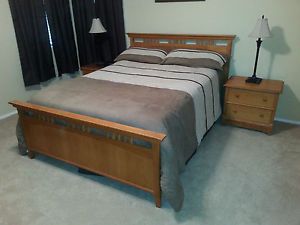 Thomasville Impressions Queen Bedroom Set W Sealy Mattress