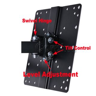 Articulating Arm Swivel Tilt LCD LED TV Wall Mount 22 24 26 27 32 37 39 Vesa MB4