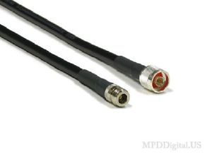 75ft LMR400 Coaxial Antenna Coax Cable N Male Female 75