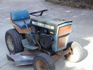 Old ford riding lawn mowers #5