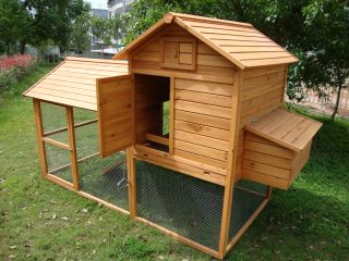 Large 7ft Cocoon Chicken Hen House Coop Poultry Ark Run Brand New