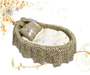Gorgeous Princess Pet Dog Cat Bed House Sofa 100 Cotton 1 Cute Pillow