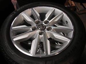 4 17" Toyota Camry Avalon 10 Spoke Alloy Wheels Rims with Michelin Tires