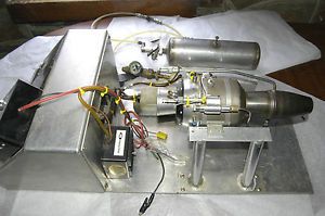 JPX Micro Gas Turbines Jet Engine Custom Made Test Stand 