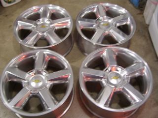 20" Chevy Tahoe Factory Alloys LTZ Wheels Silverado Suburban Wheels