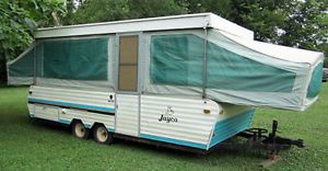 1977 Jayco 15ft Dual Axle Pop Up Camper