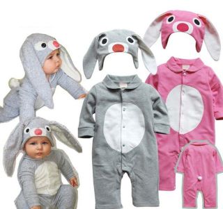 Baby Girl Boy Rabbit Costume Dress Up 4 Halloween Christmas Party 6 6 12 18M