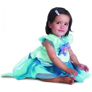 Ariel Costume Baby Girl The Little Mermaid Disney Princess Halloween Fancy Dress