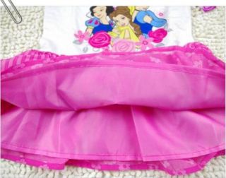 Girl Minnie Mouse Princess Top Dress T Shirt 0 7Y Party Costume Skirt Tutu Gift
