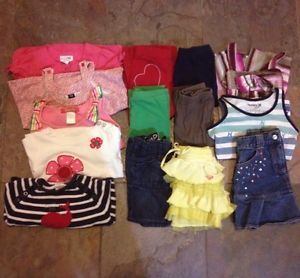 Mixed Spring Summer Lot Girl Baby Gap Gymboree Roxy Hurley Kids Size 3 3T
