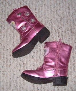 pink disney princess cowgirl boots