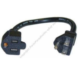 12"Short Outlet Saver Power Strip Extension Cable Cord