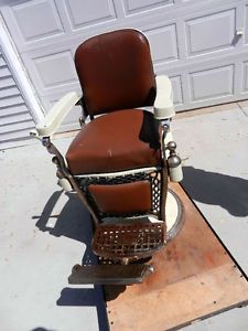 Vintage Antique Emil J Paidar Barber Chair Chicago