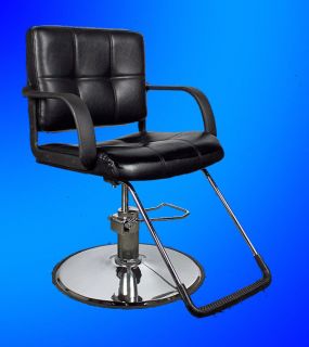 New Mtn All Purpose Barber Salon Spa Beauty Hydraulic Leather Chair Black