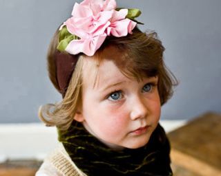 Baby Girl Infant Toddler Cotton Flower Headband Headwear Hair Band Free Pattern
