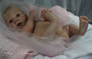 Amy's Dollhouse Lifelike Reborn Babya Toner"Sienna Leigh" MRMH A C Tummy Plate
