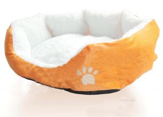 New 6 Color Pet Dog Puppy Cat Soft Fleece Cozy Warm Nest Bed House Cotton Mat M