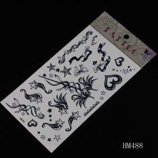 Lady's Man Waterslide Temporary Tattoo Paper Print You Own Tattoo