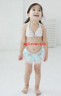 Girls Baby Child Bikini Swimsuit Swimwear Tankini Swim Bathing Suit Bathers Set