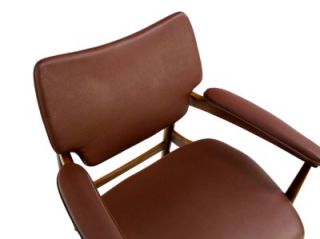 Set 6 Mid Century Modern Walnut Dining Chairs Finn Juhl Style Thonet