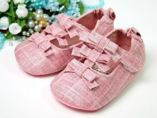 A68 New Toddler Baby Girl Pink Dress Shoes UK 2 3 4