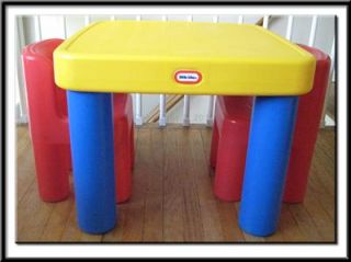 little tikes table and chairs with drawers