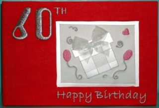 Happy 60th Birthday Photo Album Gift Red Small