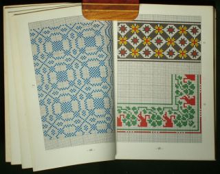 Book Folk Cross Stitch Embroidery Pattern Ethnic Hungary Serbia Croatia Ukraine