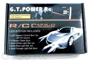 G T Power RC Car 2 0 LED Flashing Light System GT002