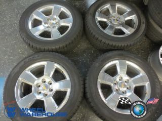 2014 Chevy Silverado LTZ Factory 20" Wheels Tires Rims Avalanche Tahoe 1500