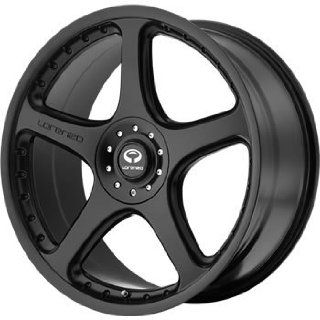 Lorenzo WL028 18x8 Black Wheel / Rim 5x112 & 5x4.5 with a 32mm Offset and a 72.60 Hub Bore. Partnumber WL02888046732: Automotive