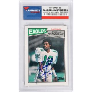 Randall Cunningham Philadelphia Eagles 1987 Topps #296 Card