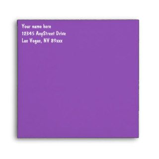 Casino Theme Purple Passion to match invitations Envelope