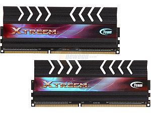 Team Xtreme 8GB (2 x 4GB) 240 Pin DDR3 SDRAM DDR3 2400 (PC3 19200) Desktop Memory Model TXD38G2400HC10QDC01