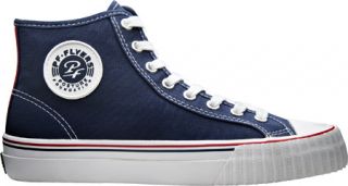 PF Flyers Center Hi   Navy Canvas Casual Shoes