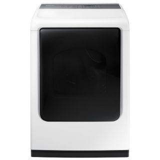 Samsung 7.4 cu ft Electric Dryer with Steam Cycles (White) ENERGY STAR