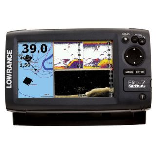 Lowrance Elite 7 CHIRP Fishfinder/Chartplotter 83/200/455/800 kHz 797586