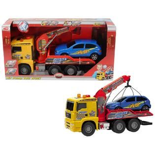 Dickie Toys Pump Action Tow Truck, 22 in.