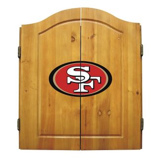San Francisco 49ers Dartboard Cabinet