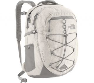 Womens The North Face Borealis Backpack CHK3   Vaporous Grey Heather/Metallic Silver
