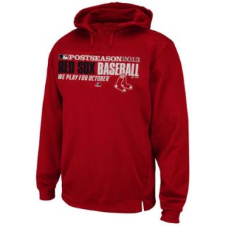 Majestic Boston Red Sox 2013 MLB Playoffs Authentic Team Favorite Playoff Hoodie   Red