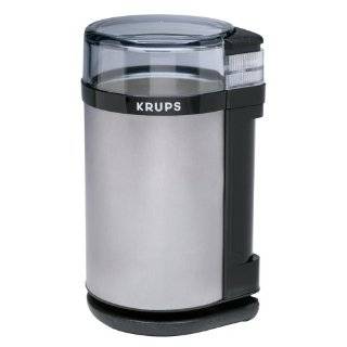 Krups 408 75 Chrome Touch Coffee Grinder 