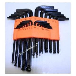  25 Pc Allen Wrench Hex Key Set  SAE/ MM